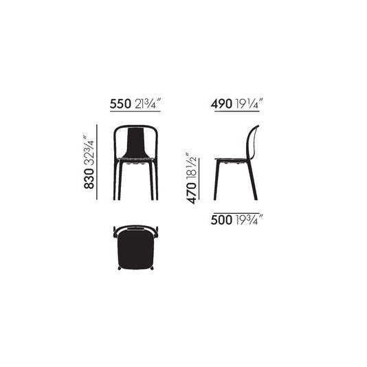 Belleville Chair Plastic 