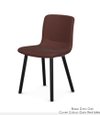 VITRA HAL Soft Wood Chair - Morrison - Dark Red