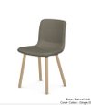 VITRA HAL Soft Wood Chair - Morrison - Grey