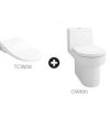 TOTO One Piece Toilet w/ Ecowasher - CW895PJ