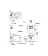 TOTO Wall Hung Toilet w/ WASHLET SX - CW522HME5U - Dimensions