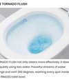 TOTO Wall Hung Toilet w/ WASHLET SW - CW522HME5U - Tornado Flush