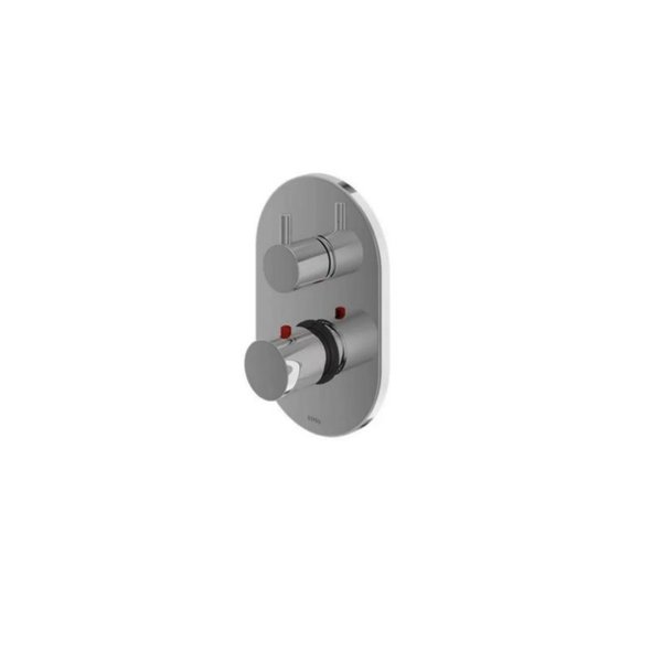TX451SESBR - EGO II - Thermostat Bath or Shower Mixer With Stop Valve