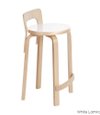 Artek High Chair K65 - Aalto - White Laminate