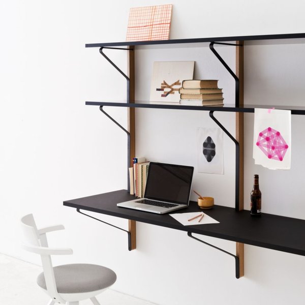 Kaari Wall Shelf with Desk