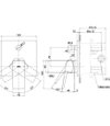 TOTO Single Lever Shower Mixer w/ Diverter - GB - TBG10304/TBN01001 - Dimensions