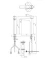 TOTO Single Lever Lavatory Faucet - GA - TLG04307 - Dimensions