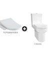 TOTO Close Coupled Toilet w/ Washlet - CW896PJ/TCF33320GSG
