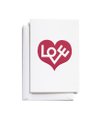 Vitra Greeting Cards - Various Designers - Love Heart, Red