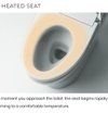 TOTO Close Coupled Toilet w/ Washlet - CW896PJ - Heated Seat
